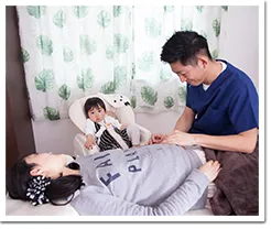 妊娠後も無事に育つように、しっかり治療できます